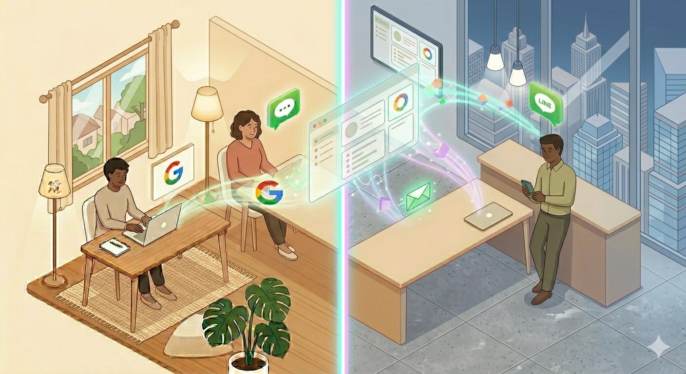 社外パートナー連携のイメージ