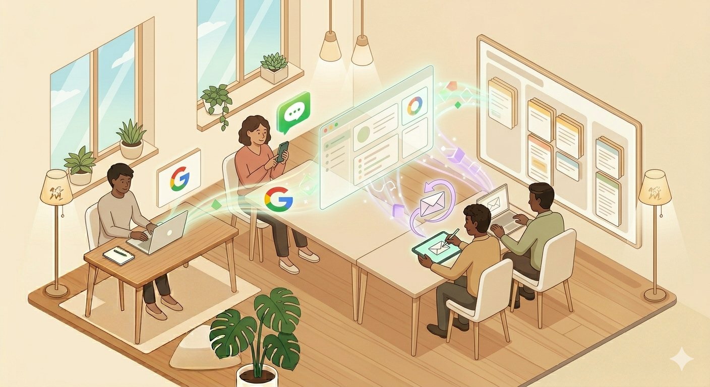 社内チーム連携のイメージ